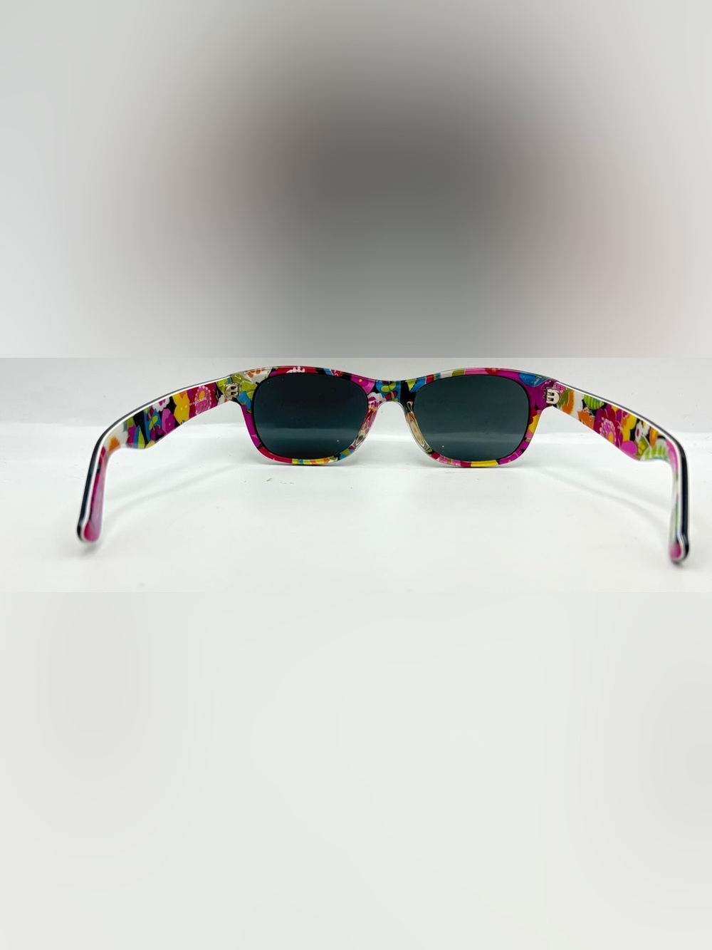 Vera Bradley Leigh Black Oval Sunglasses Frames Only - Picture 6 of 8